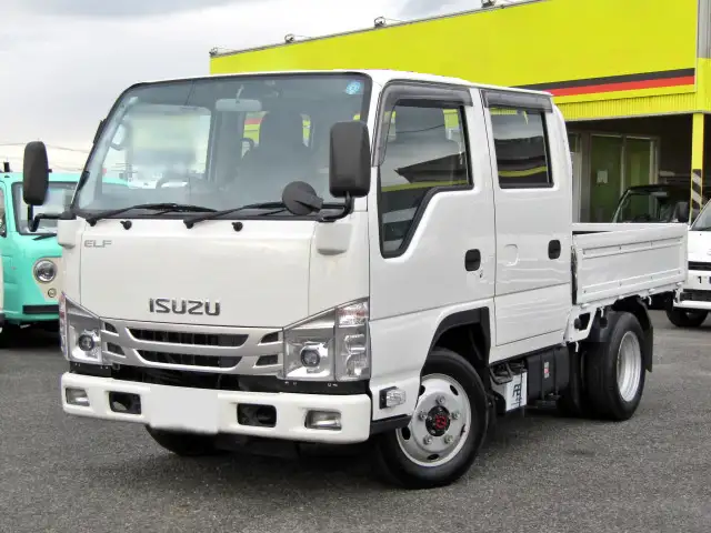 いすゞ エルフ 小型 平ボディ Wキャブ 2RG-NJS88A の中古トラック【車両No.178939】