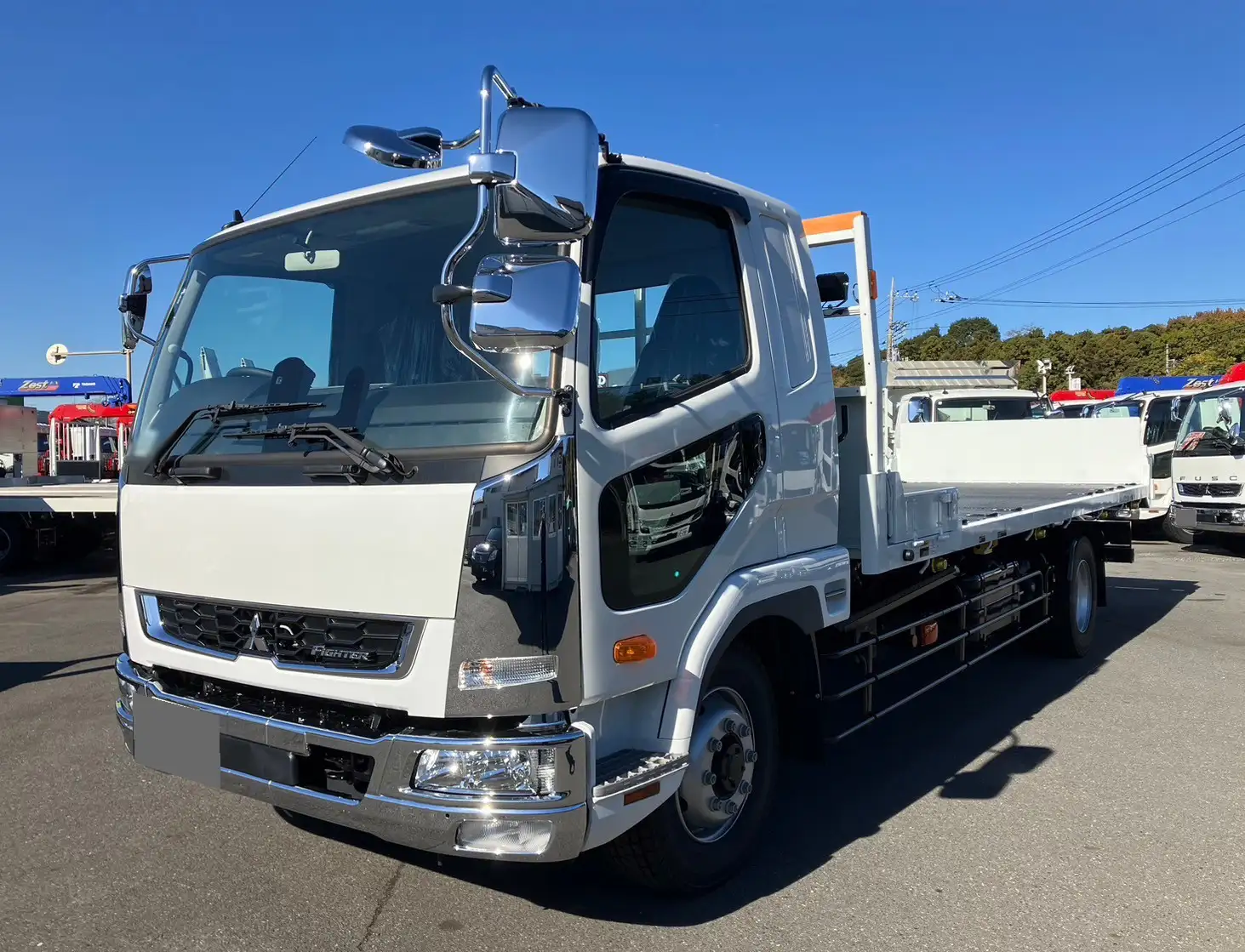 三菱 ファイター 中型/増トン 車両重機運搬 ラジコン ウインチ の中古トラック【車両No.178927】