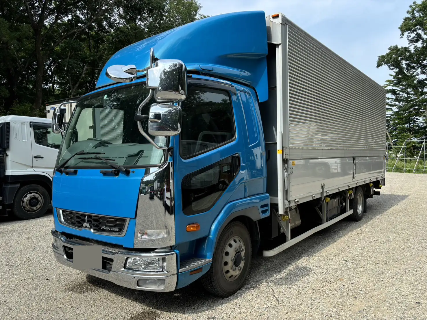 三菱 ファイター 中型/増トン ウイング パワーゲート エアサス の中古トラック【車両No.179043】