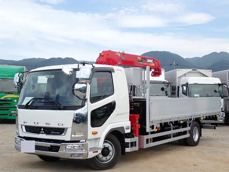 三菱 ファイター 中型/増トン クレーン付 アルミブロック 5段 の中古トラック【車両No.179209】