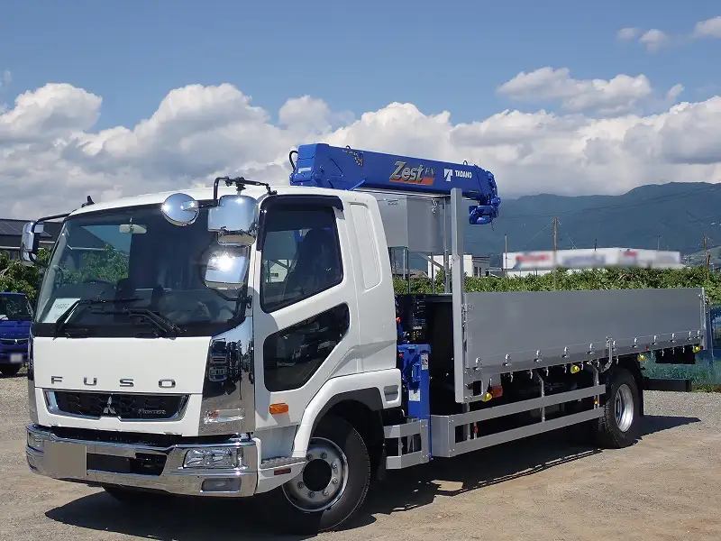 三菱 ファイター 中型/増トン クレーン付 アルミブロック 4段 の中古トラック【車両No.179208】