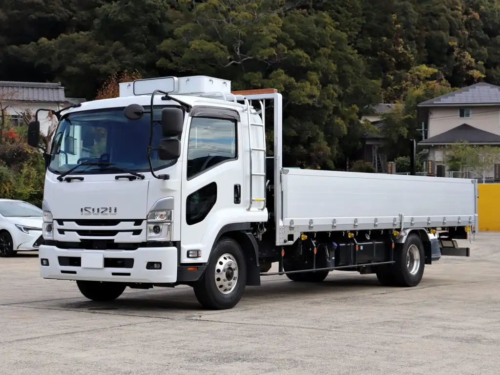 いすゞ フォワード 中型/増トン 平ボディ 床鉄板 アルミブロック の中古トラック【車両No.179214】