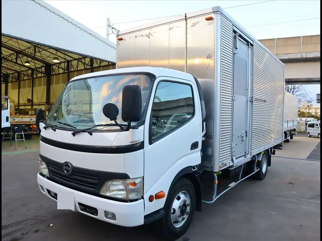 日野 デュトロ 小型 アルミバン パワーゲート サイドドア の中古トラック【車両No.179288】