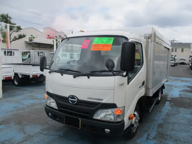 日野 デュトロ 小型 アルミバン ボトルカー サイドドア の中古トラック【車両No.179382】