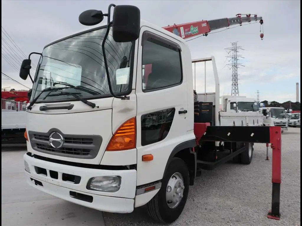 日野 レンジャー 中型/増トン クレーン付 6段 ラジコン の中古トラック【車両No.179483】
