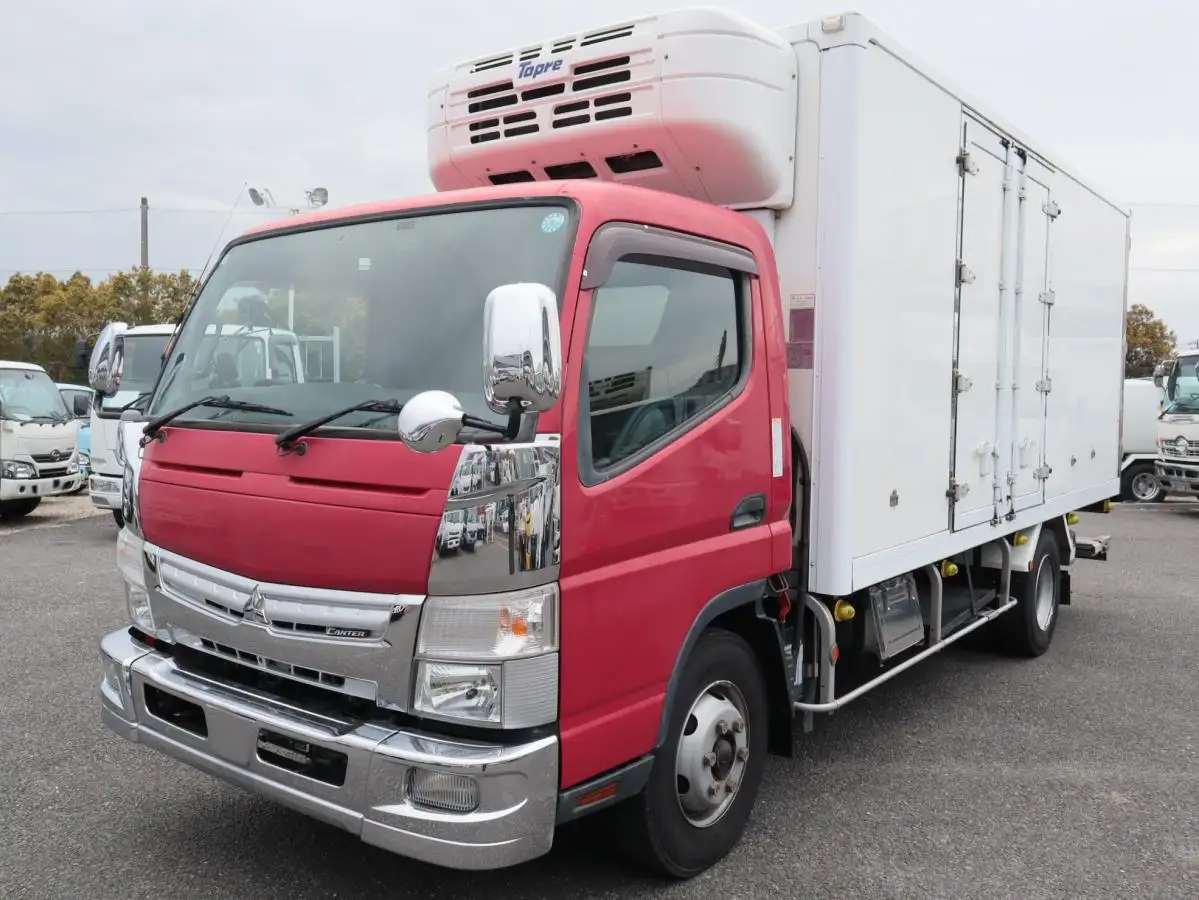 三菱 キャンター 小型 冷凍冷蔵 中温 パワーゲート の中古トラック【車両No.179453】