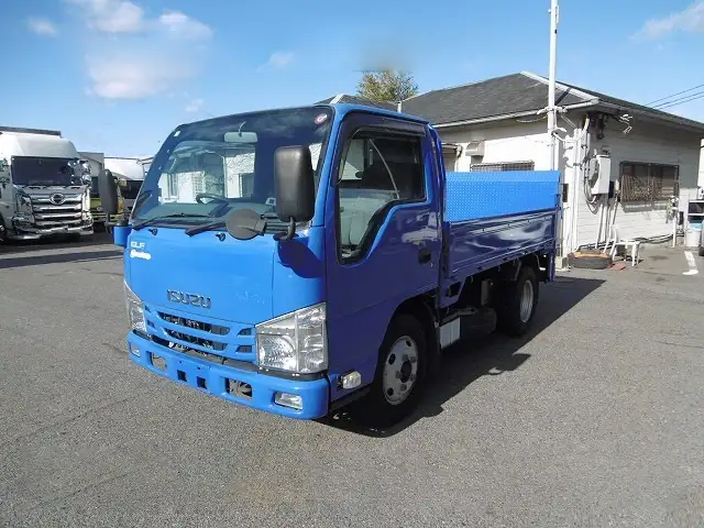 いすゞ エルフ 小型 平ボディ パワーゲート 床鉄板 の中古トラック【車両No.179337】