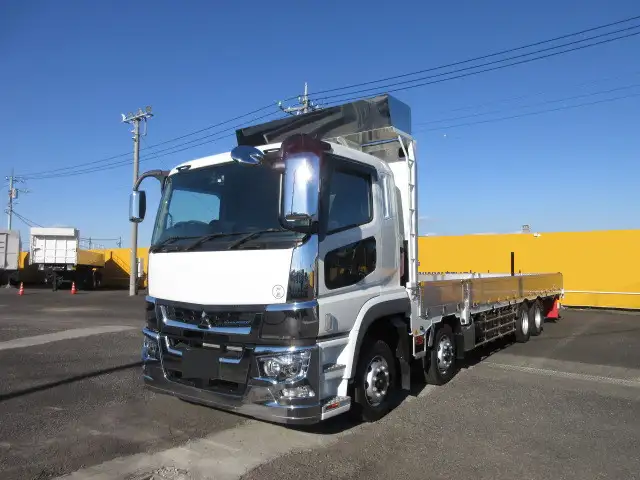 三菱 スーパーグレート 大型 平ボディ アルミブロック エアサス の中古トラック【車両No.179540】