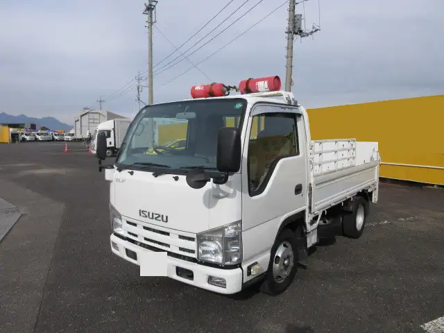 いすゞ エルフ 小型 平ボディ パワーゲート 床鉄板 の中古トラック【車両No.179496】