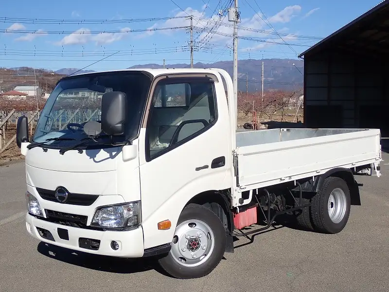 日野 デュトロ 小型 平ボディ 床鉄板 TKG-XZU675M の中古トラック【車両No.179661】