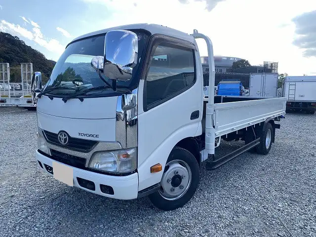 トヨタ トヨエース 小型 平ボディ 床鉄板 SKG-XZU650 の中古トラック【車両No.179710】