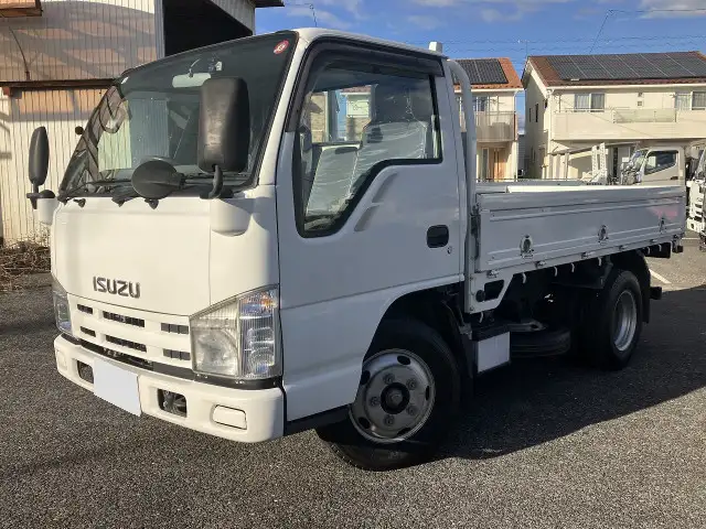 いすゞ エルフ 小型 平ボディ 床鉄板 BDG-NKR85A の中古トラック【車両No.179712】