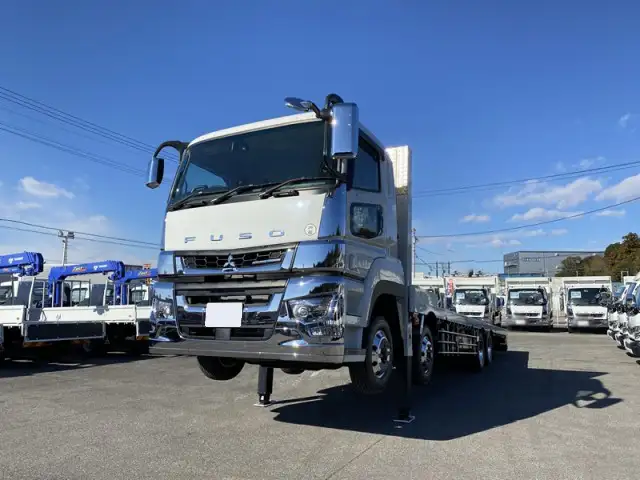 三菱 スーパーグレート 大型 車両重機運搬 ラジコン ウインチ の中古トラック【車両No.179727】