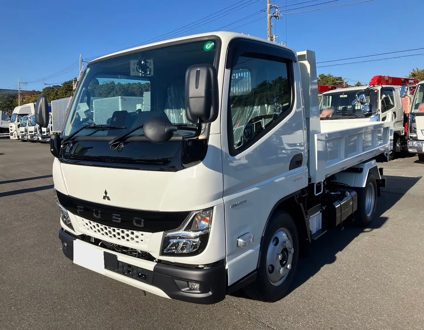 三菱 キャンター 小型 ダンプ ローダー 強化 の中古トラック【車両No.179771】