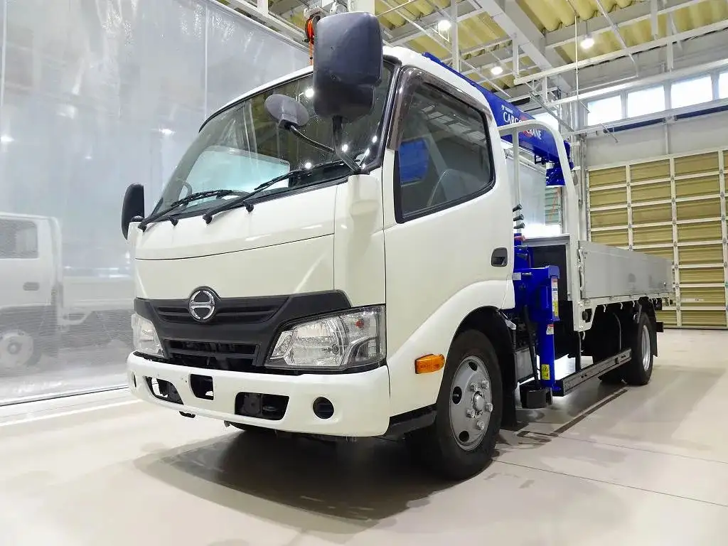 日野 デュトロ 小型 クレーン付 アルミブロック 4段 の中古トラック【車両No.179593】