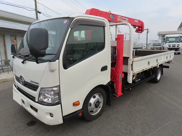 日野 デュトロ 小型 車両重機運搬 4段クレーン ラジコン の中古トラック【車両No.179591】