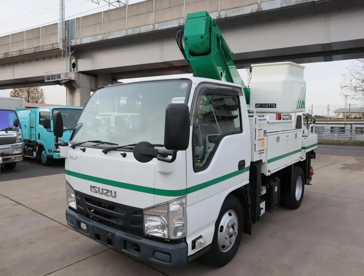 いすゞ エルフ 小型 高所・建柱車 高所作業車 電工仕様 の中古トラック【車両No.179516】