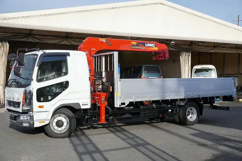 三菱 ファイター 中型/増トン クレーン付 アルミブロック 5段 の中古トラック【車両No.179952】