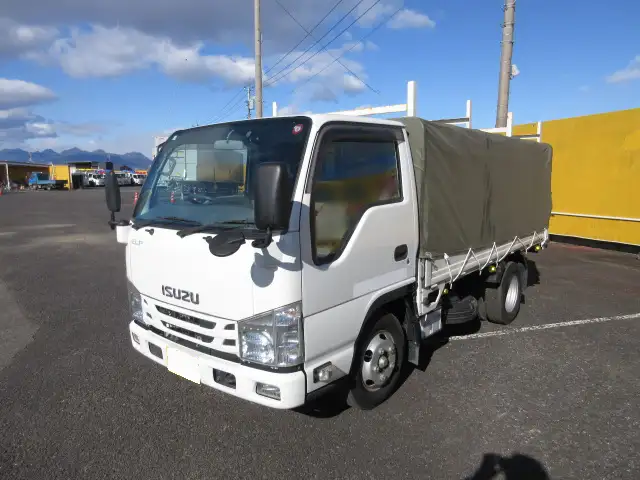 いすゞ エルフ 小型 平ボディ 幌 TRG-NJR85A の中古トラック【車両No.179757】