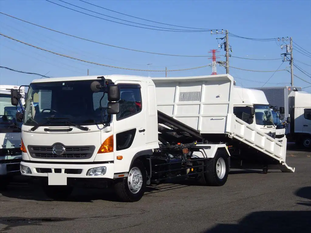 日野 レンジャー 中型/増トン ダンプ ローダー ベッド の中古トラック【車両No.180041】