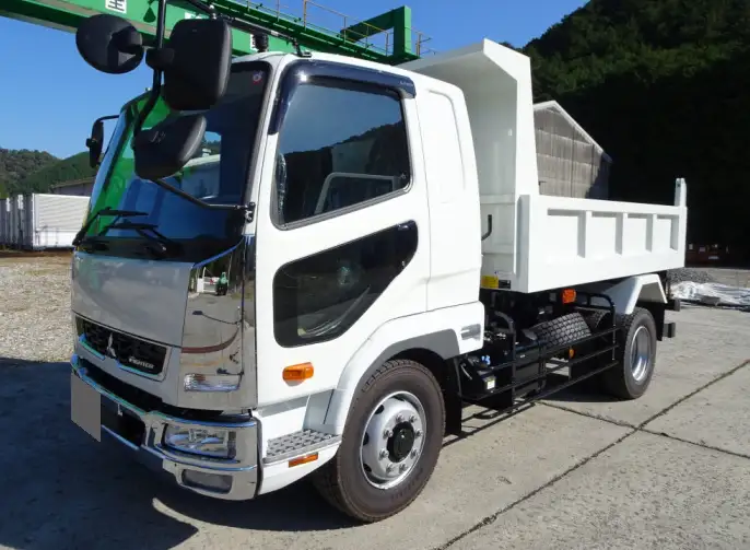 三菱 ファイター 中型/増トン ダンプ 強化 ベッド の中古トラック【車両No.180059】