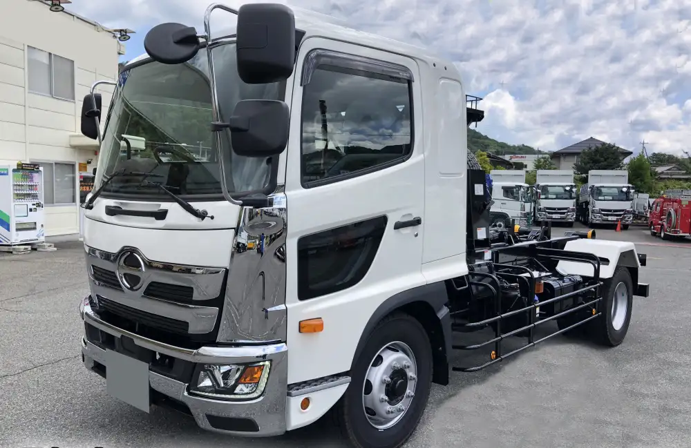 日野 レンジャー 中型/増トン アームロール ツインホイスト ベッド の中古トラック【車両No.180068】