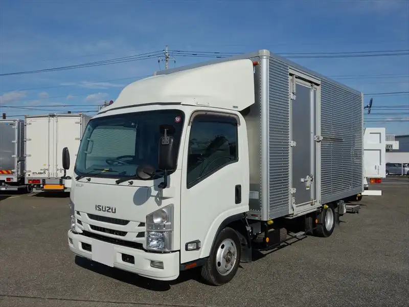 いすゞ エルフ 小型 アルミバン パワーゲート サイドドア の中古トラック【車両No.180165】
