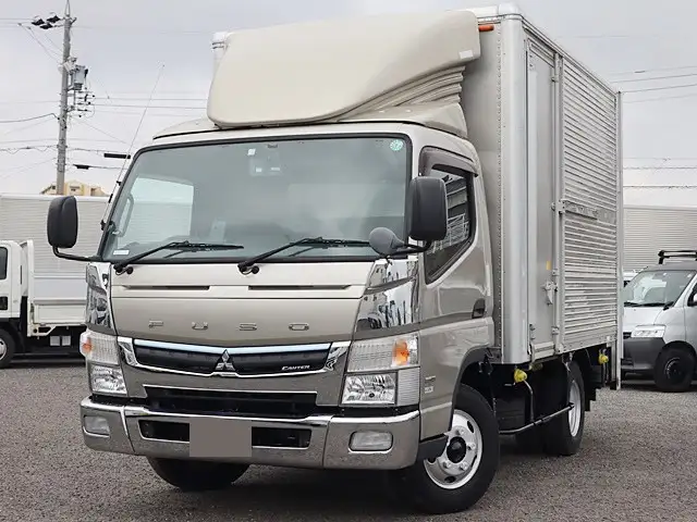 三菱 キャンター 小型 アルミバン パワーゲート 床鉄板 の中古トラック【車両No.180207】