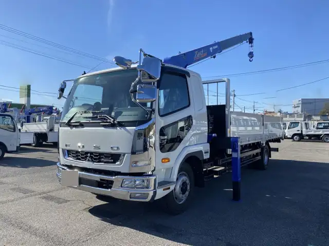 三菱 ファイター 中型/増トン クレーン付 アルミブロック 4段 の中古トラック【車両No.180249】
