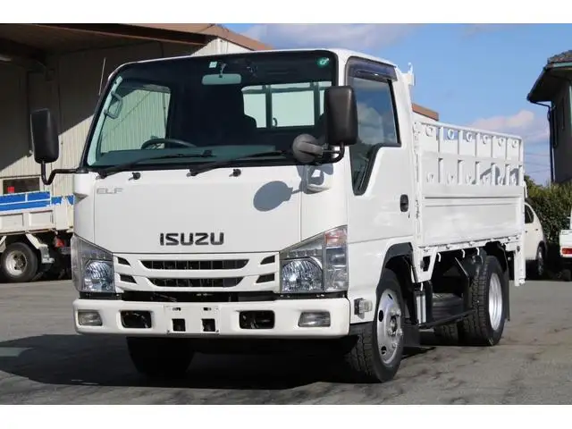 いすゞ エルフ 小型 平ボディ パワーゲート 床鉄板 の中古トラック【車両No.180224】