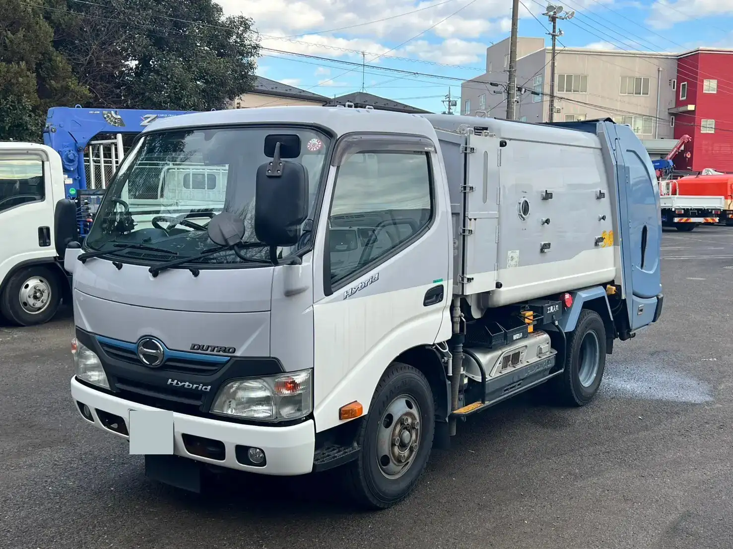 日野 デュトロ 小型 パッカー車 巻き込み式 回転ダンプ式 の中古トラック【車両No.180334】