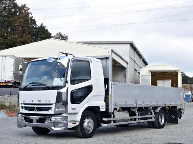 三菱 ファイター 中型/増トン 平ボディ パワーゲート アルミブロック の中古トラック【車両No.180318】