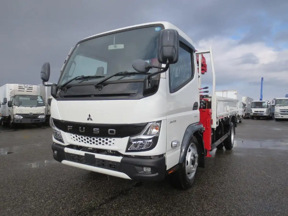 三菱 キャンター 小型 クレーン付 4段 ラジコン の中古トラック【車両No.180407】