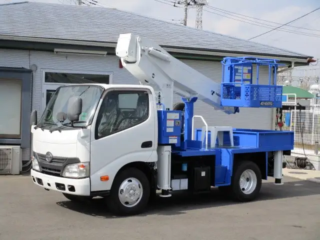 日野 デュトロ 小型 高所・建柱車 高所作業車 TKG-XZU600X の中古トラック【車両No.180431】