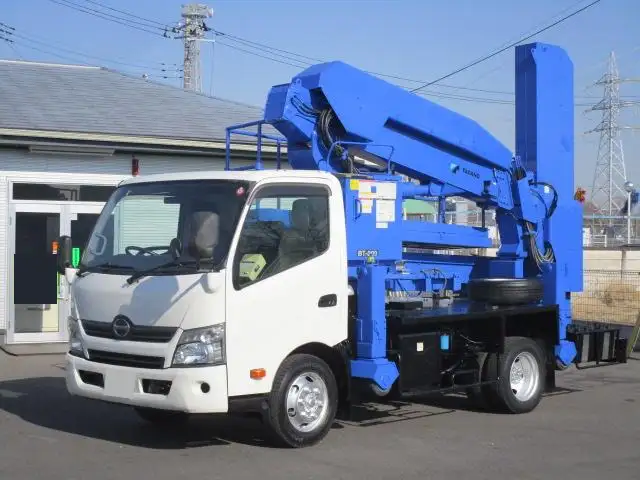 日野 デュトロ 小型 高所・建柱車 高所作業車 TKG-XZU700X の中古トラック【車両No.180425】