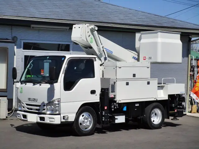 いすゞ エルフ 小型 高所・建柱車 高所作業車 TPG-NKR85AN の中古トラック【車両No.180411】