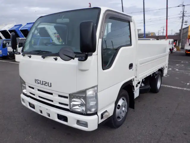 いすゞ エルフ 小型 平ボディ パワーゲート 床鉄板 の中古トラック【車両No.180443】