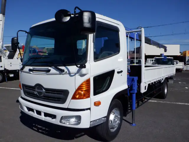 日野 レンジャー 中型/増トン クレーン付 4段 ラジコン の中古トラック【車両No.180445】