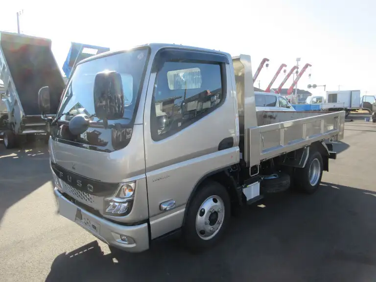 三菱 キャンター 小型 ダンプ Lゲート 2RG-FBA60 の中古トラック【車両No.180430】