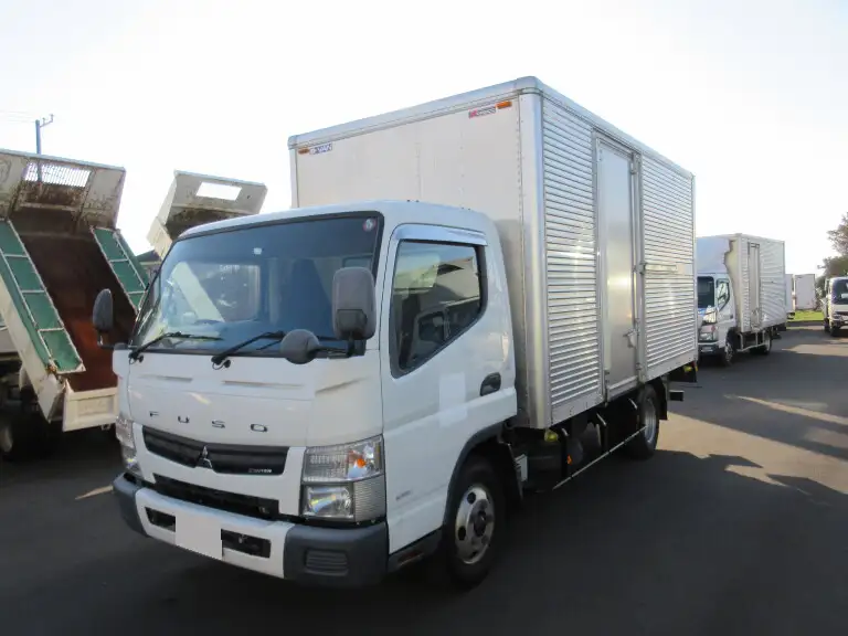 三菱 キャンター 小型 アルミバン パワーゲート サイドドア の中古トラック【車両No.180469】