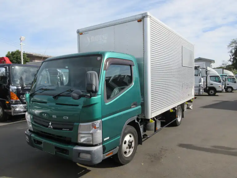 三菱 キャンター 小型 アルミバン パワーゲート TKG-FEB50 の中古トラック【車両No.180466】