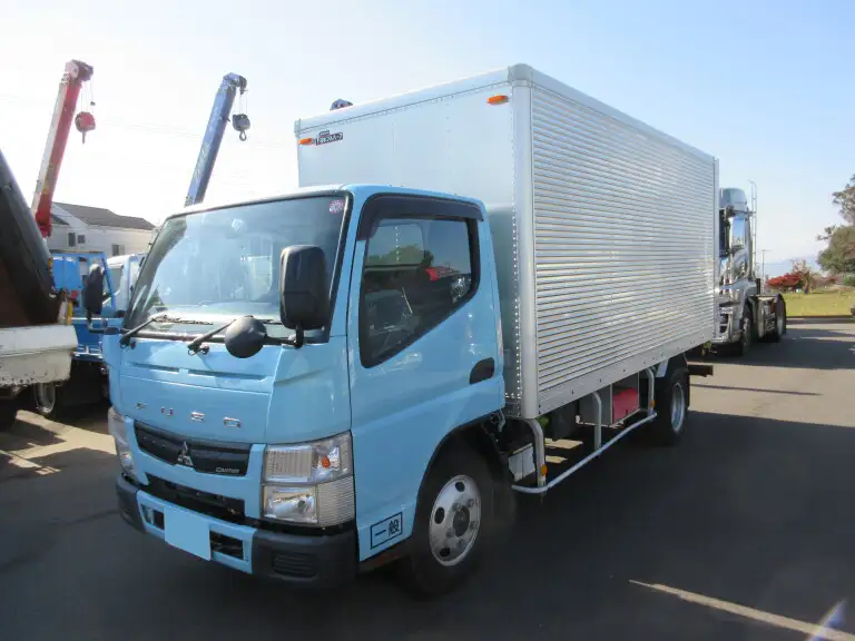 三菱 キャンター 小型 アルミバン シャッター式 TKG-FEA50 の中古トラック【車両No.180550】