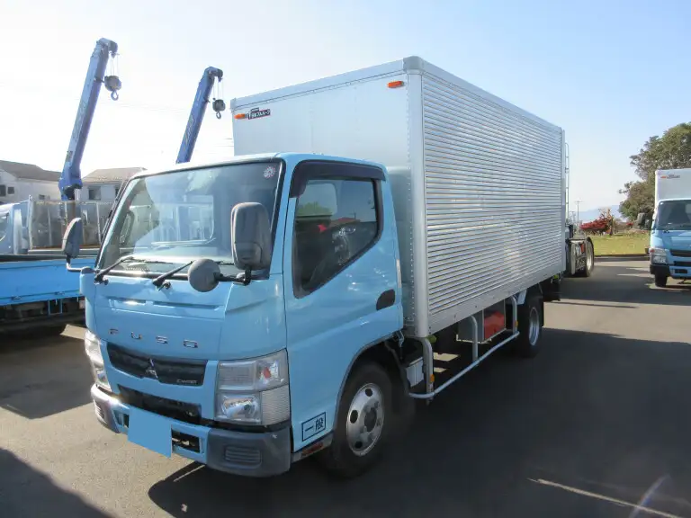 三菱 キャンター 小型 アルミバン シャッター式 TKG-FEA50 の中古トラック【車両No.180551】