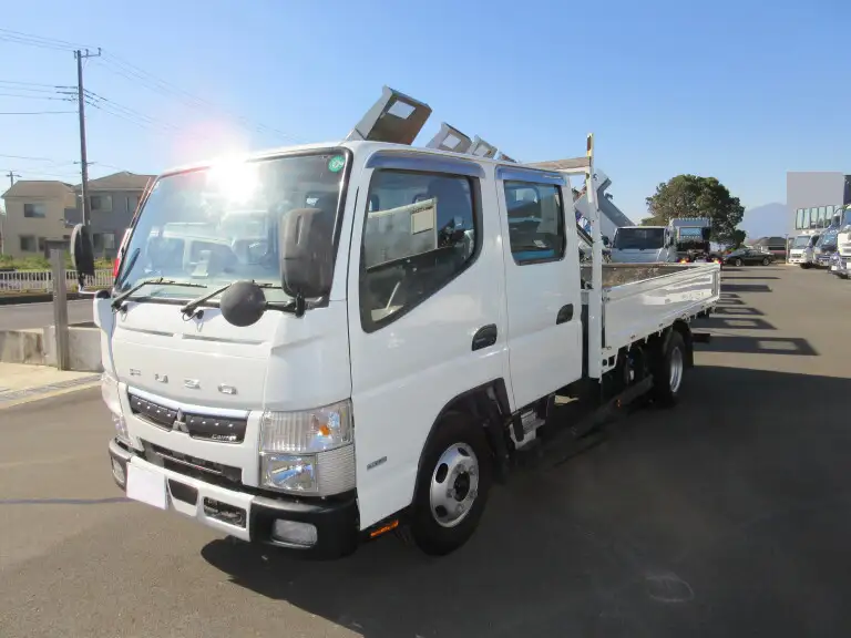 三菱 キャンター 小型 平ボディ Wキャブ 2RG-FEA20 の中古トラック【車両No.180547】