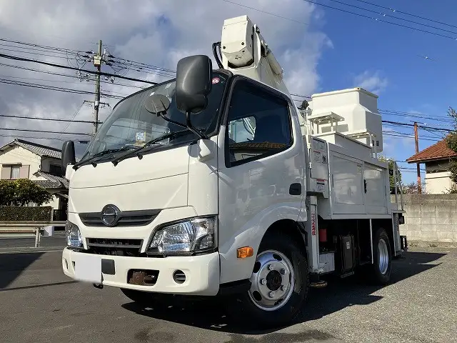日野 デュトロ 小型 高所・建柱車 高所作業車 電工仕様 の中古トラック【車両No.180727】