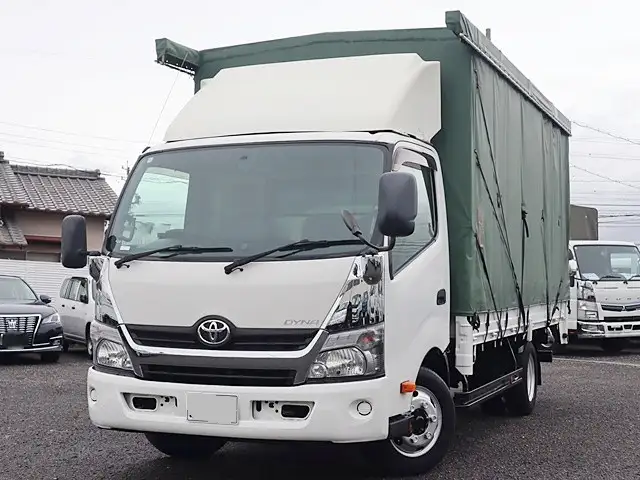 トヨタ ダイナ 小型 平ボディ 幌 TKG-XZU710 の中古トラック【車両No.180471】