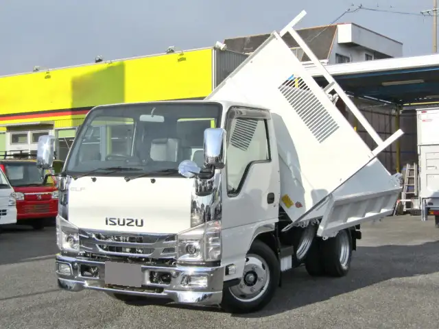 いすゞ エルフ 小型 ダンプ 三転 強化 の中古トラック【車両No.180709】