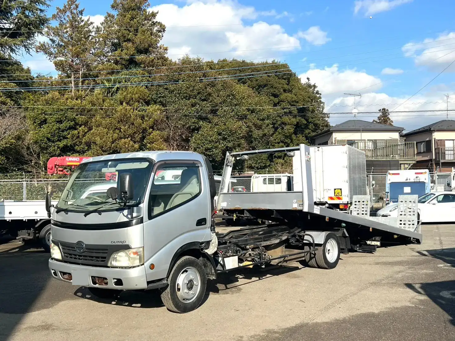 日野 デュトロ 小型 車両重機運搬 ラジコン ウインチ の中古トラック【車両No.180756】