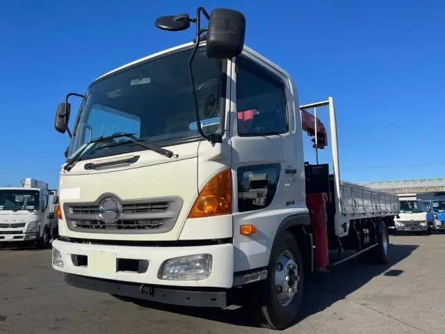 日野 レンジャー 中型/増トン クレーン付 4段 ラジコン の中古トラック【車両No.180627】