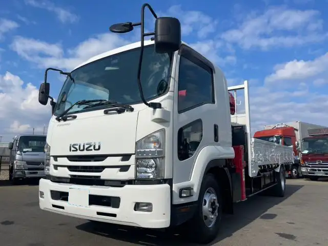 いすゞ フォワード 中型/増トン クレーン付 4段 ラジコン の中古トラック【車両No.180868】